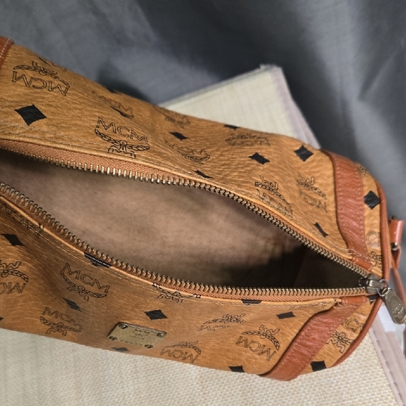 MCM Mini Barrel Crossbody Bag EUC - Picture 9 of 13